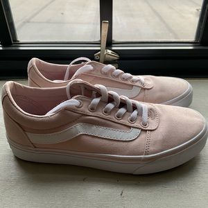 Blush pink VANS, worn 3 times.